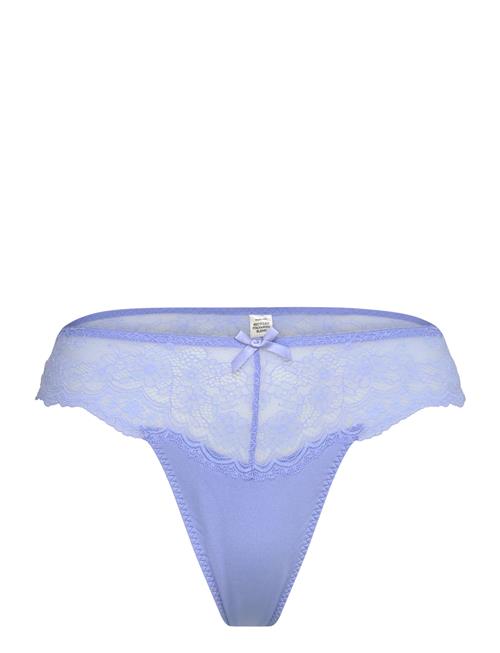 Brief Thong Reg Lacy Back Vale Lindex Blue