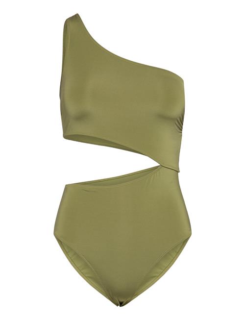 Swimsuit Trina Shiny Lindex Green