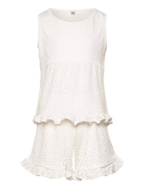 Pyjamas Set Sleeveless And Fri Lindex White