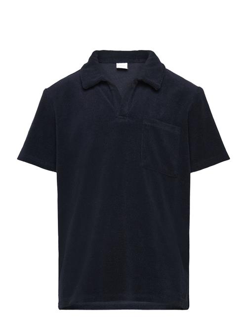 Top Collar Terry Lindex Navy