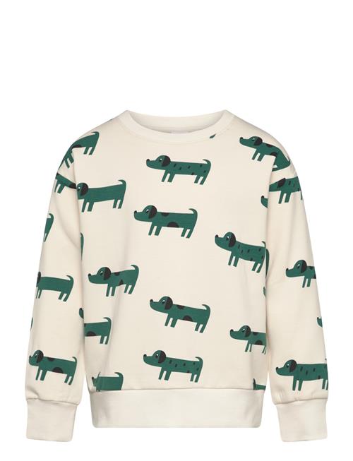 Sweatshirt Aop Lindex Beige