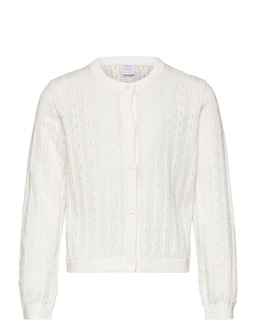 Cardigan Drop Needle Knit Lindex White