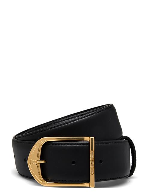 Rise 35Mm Natural Leather Zadig & Voltaire Black