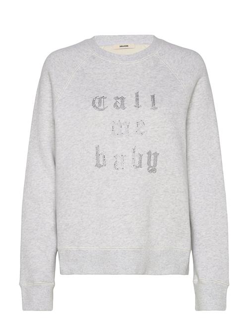 Upper Mo Call Me Baby Strass Zadig & Voltaire Grey