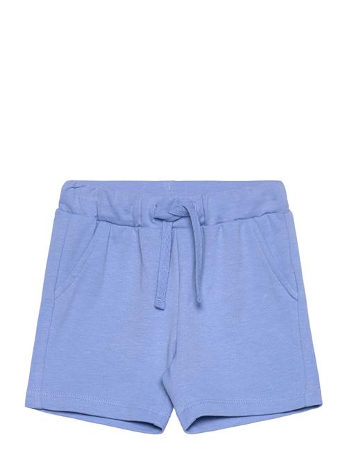 Shorts Solid Fleece Lindex Blue