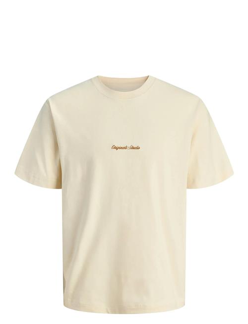 Jack & Jones Jornorrebro Emb Tee Ss Crew Neck Noos Jack & J S Cream