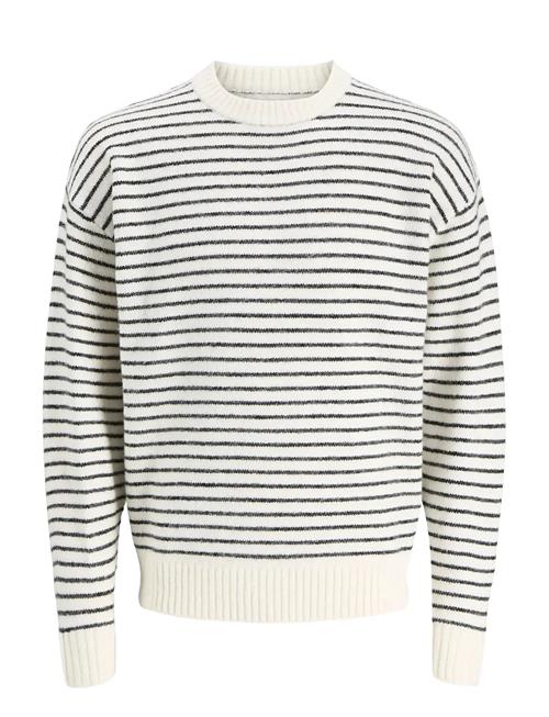 Jack & Jones Jjsoho Ollie Stripe Knit Crew Neck Jack & J S Cream