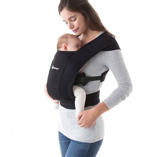 Ergobaby Embrace Bæresele Pure Black  One Size  Sort  One Size  unisex