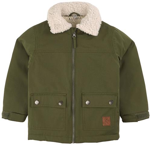 Kuling Vancouver Foret Skaljakke Moss Green 86 cm Shell Grøn Ensfarvet 86 cm  unisex