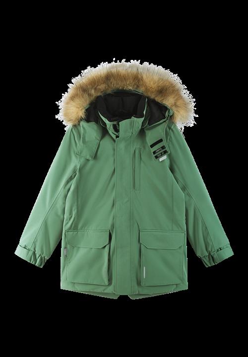 Reima Ajaton Reimatec Vinterjakke Green Clay  Green Clay-134 cm  Grøn  134 cm  unisex