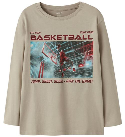 Name It Bluse - NkmVoto - Island Fossil/Basketball
