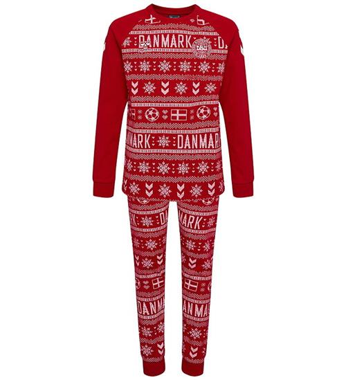 Hummel Nattøj - hmlDBU Fan XMAS Pyjamas - Tango Red