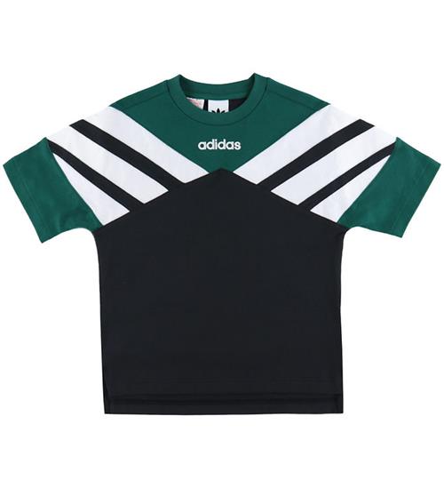 adidas Originals T-shirt - Sort m. Grøn