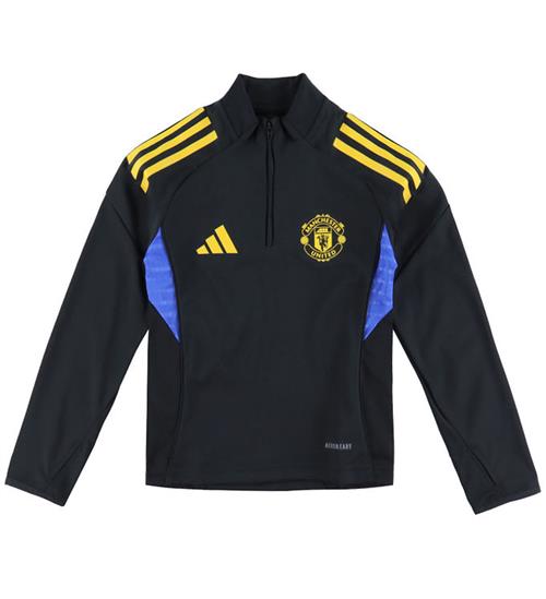 adidas Performance Træningsbluse - Manchester United - Sort/Blå/