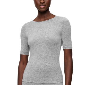 Triumph Beauty Layers Short Sleeve Wool Top Grå uld Medium Dame