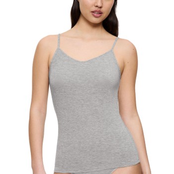 Triumph Beauty Layers Wool Spaghetti Top Grå uld Medium Dame