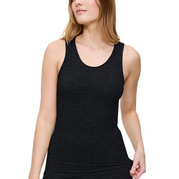 Triumph Beauty Layers Wool Tank Top Sort uld Small Dame