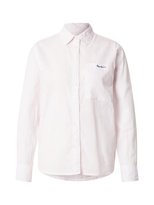 Pepe Jeans Bluse 'GILDA'  marin / pastelpink / hvid