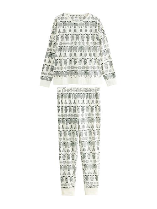 Se Next Pyjamas 'Matching Family Christmas'  sort / hvid ved About You