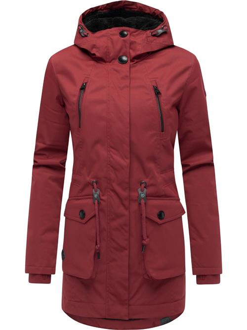Ragwear Vinterfrakke 'Ellsa'  brandrød