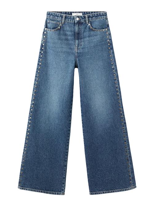 MANGO Jeans 'STUDS'  blue denim