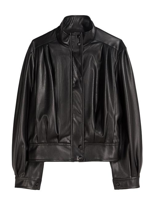 Bershka Overgangsjakke  sort