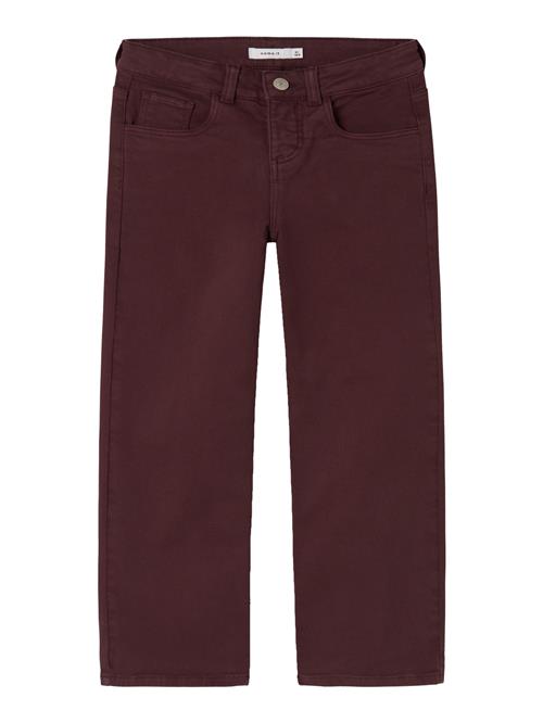 NAME IT Twill Wide Bukser Rose Sassafras