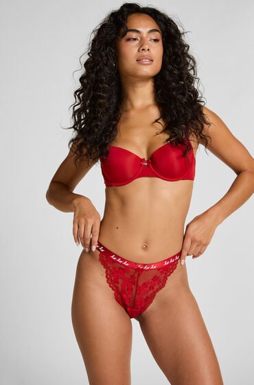 Hunkemöller Julegavesæt G-streng rød