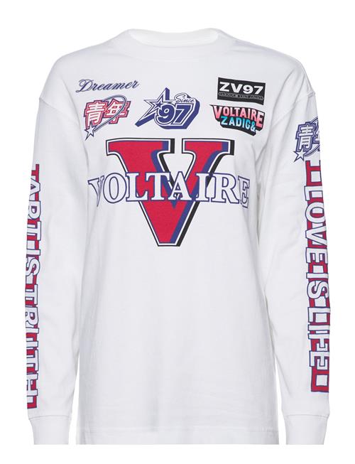 Noane Voltaire Multibadge Zadig & Voltaire White