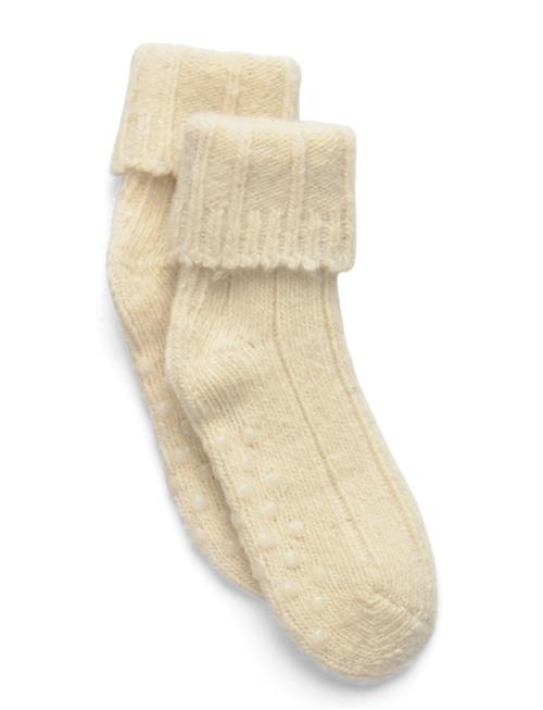 Minipop Wool Heavy Baby Sock Minipop Cream