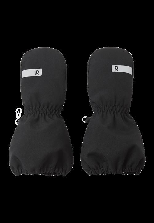 Reima Moffen Vævede Vanter Black  Black-1 Y  Sort  1 år  unisex