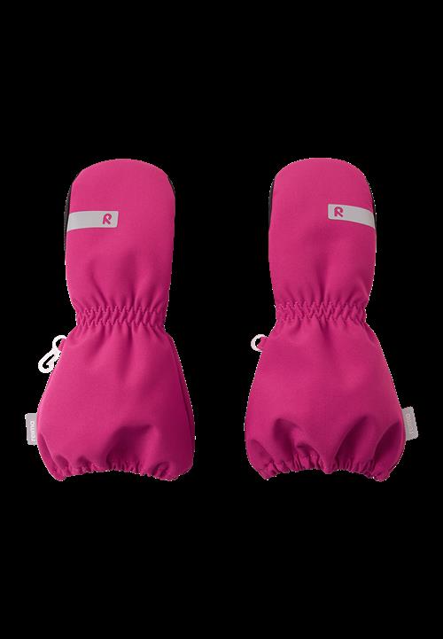 Reima Moffen Vævede Vanter Rosy Berry  Rosy Berry-3 Y  Lyserød  3 år  unisex