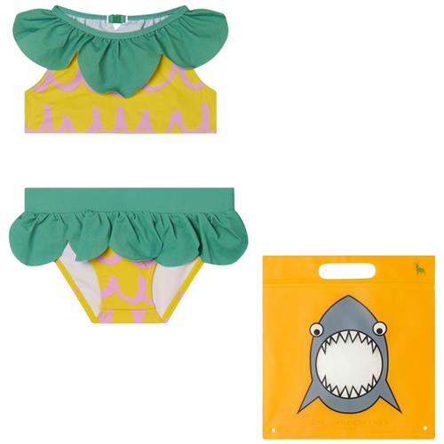 Stella McCartney Kids Bikini Giallo/Viola 3 Y  Gul  3 år  kvinde
