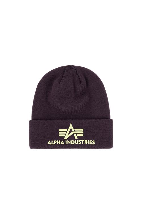 ALPHA INDUSTRIES Hue  neongul / blomme