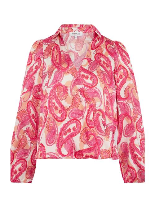 Morgan Bluse  beige / fersken / pink
