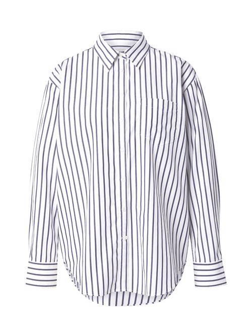 GANT Bluse  mørkeblå / offwhite