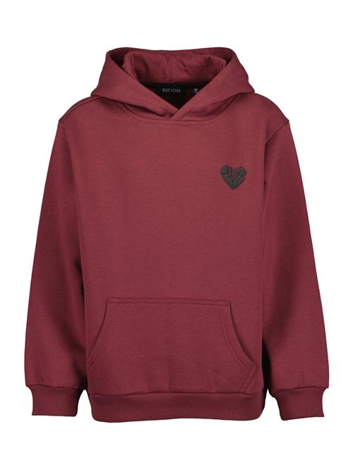BLUE SEVEN Sweatshirt  aubergine / sort