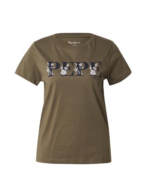 Pepe Jeans Shirts 'BRIA'  navy / oliven / hvid