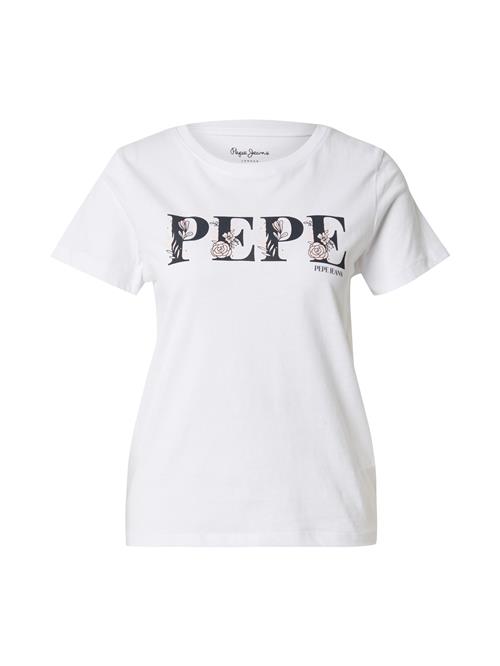 Pepe Jeans Shirts 'BRIA'  navy / pastelpink / hvid