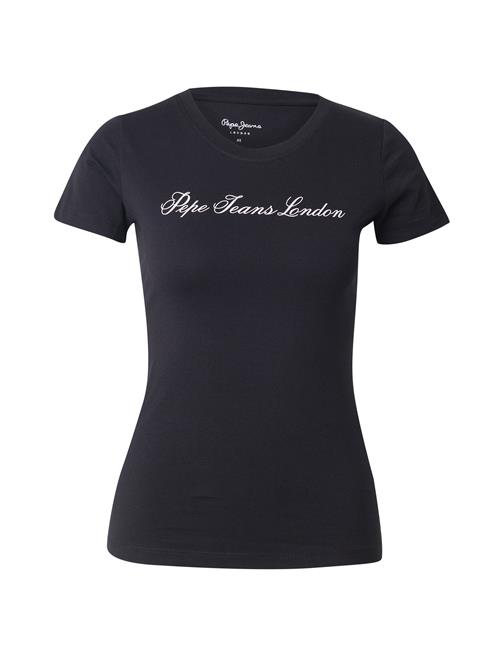 Pepe Jeans Shirts 'SENA'  sort / hvid