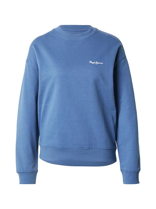 Pepe Jeans Sweatshirt 'STY'  royalblå / hvid