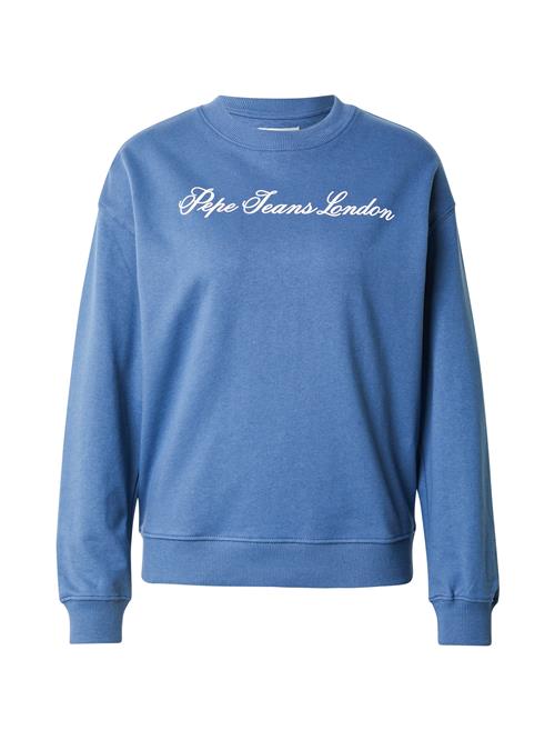 Pepe Jeans Sweatshirt 'ELSY'  safir / hvid