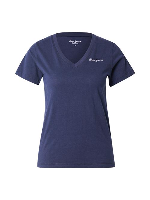 Pepe Jeans Shirts 'TOM'  navy / hvid
