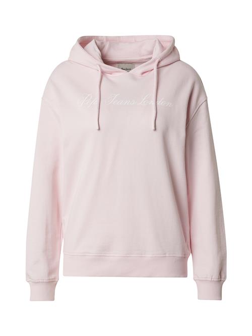 Pepe Jeans Sweatshirt 'ELSY'  pastelpink / hvid
