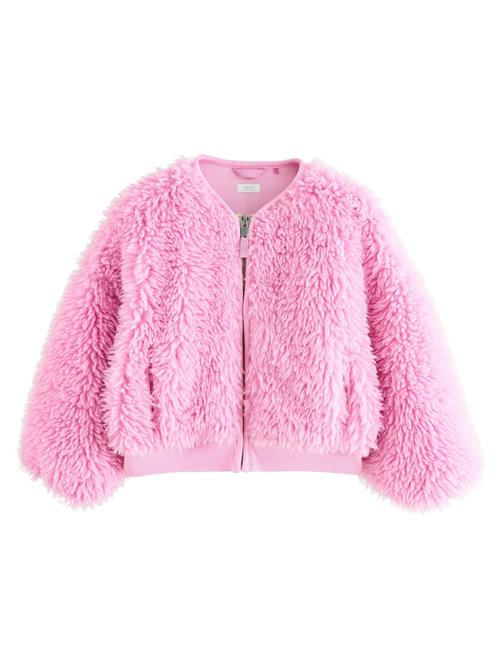 Next Fleecejakke  lys pink