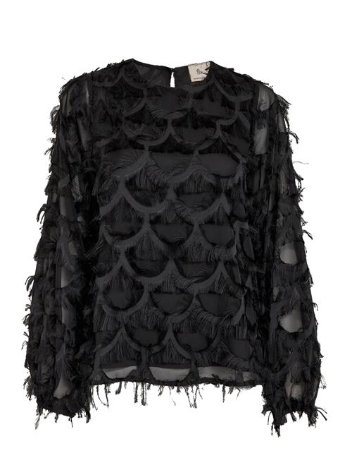 Peppercorn Overdel ' PCKylin Long Sleeve Blouse '  sort