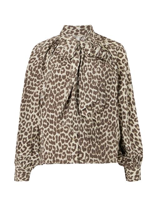 JDY Bluse 'JDYBEATRICE'  beige / brun