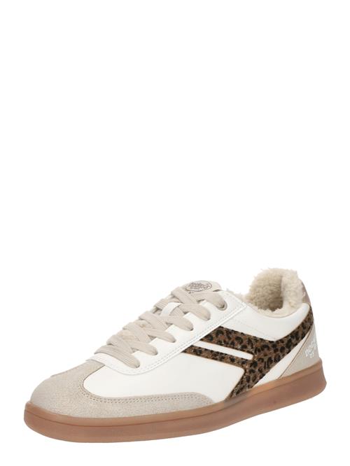 Dockers by Gerli Sneaker low  mokka / lysegrå / sort / hvid