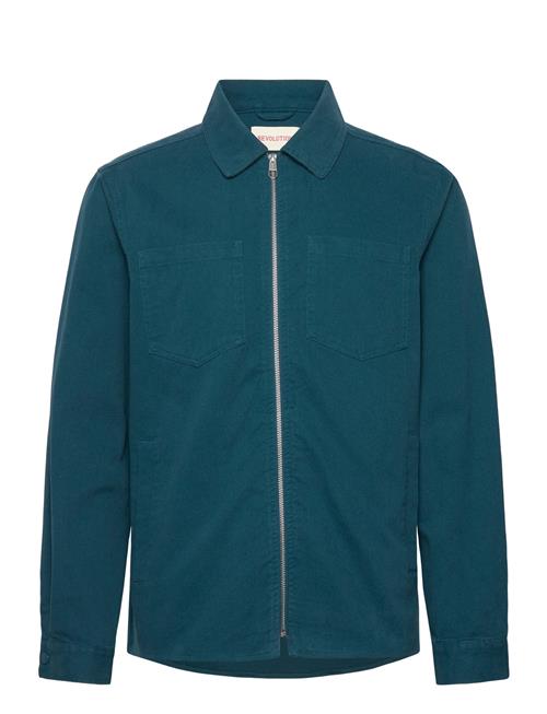 Overshirt W. Zipper Revolution Green