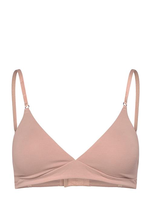 Bra Soft Bra Carin Cotton Lindex Beige